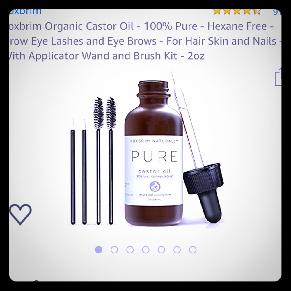 Brand New Foxbrim Castor Oil